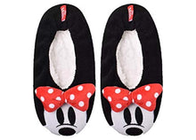 Load image into Gallery viewer, Disney Minnie Mouse Mickey Mouse Womens Slipper Socks with Bow - S/M &amp; M/L
