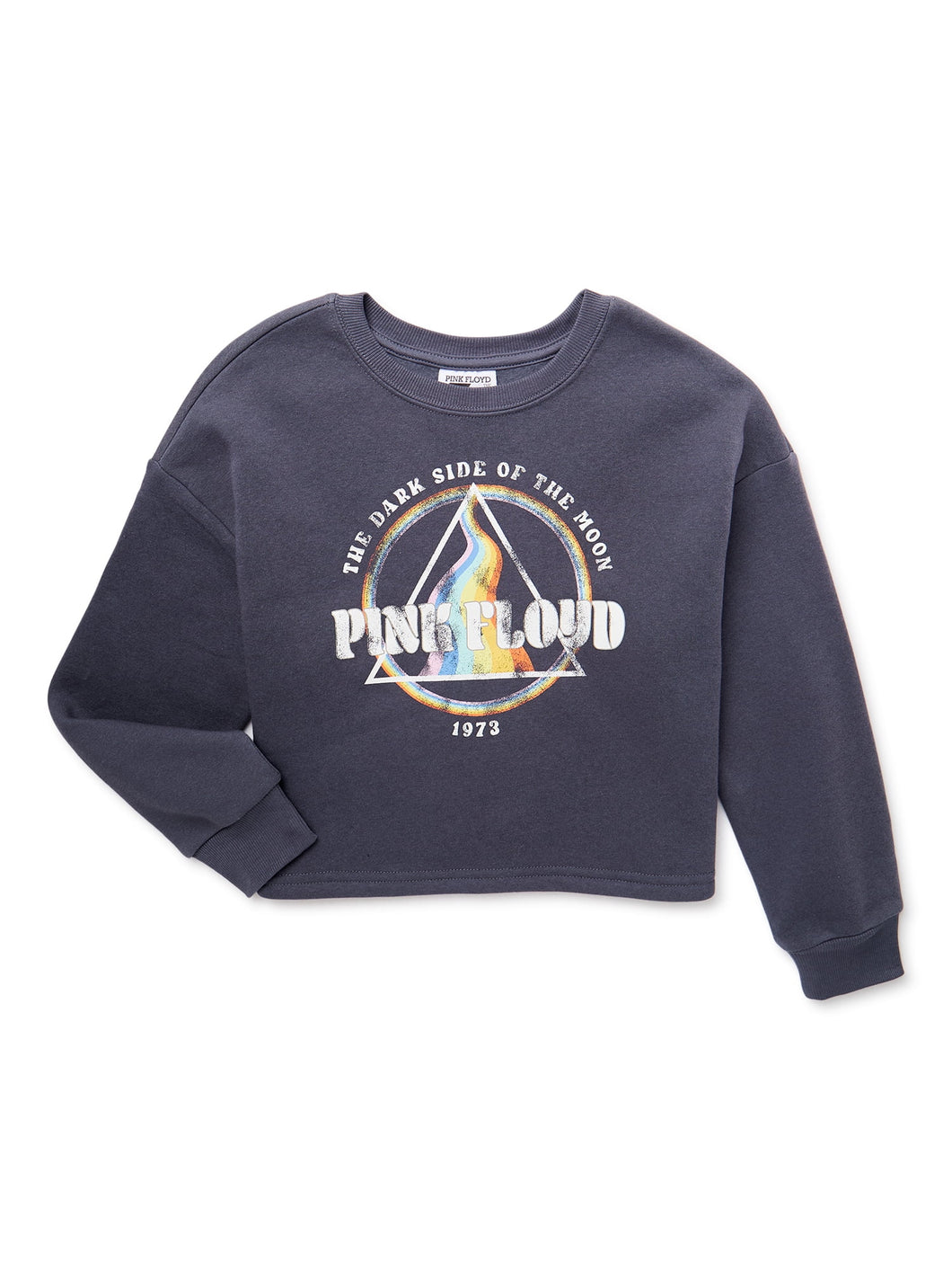 Pink Floyd Graphic Crewneck Sweatshirt with Long Sleeve - Sizes 4/5-14/16 & Plus