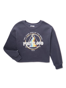 Pink Floyd Graphic Crewneck Sweatshirt with Long Sleeve - Sizes 4/5-14/16 & Plus