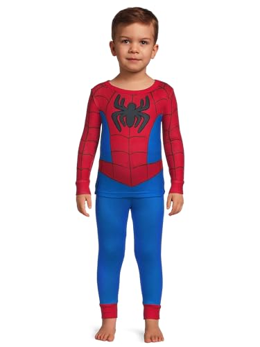 Spider-Man Character Toddler Boy Cosplay Snug Fit Pajama Set, 2-Piece, Sizes 12M-5T