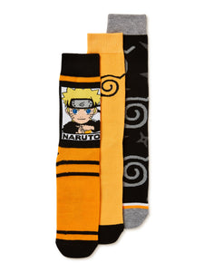 Men's Novelty Character Socks, 3-Pack