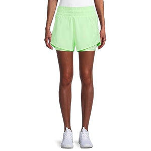 Avia Activewear Women's Running Shorts with Bike Liner