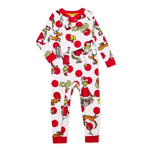 The Grinch who Stole Christmas Matching Family Pajamas - Adult, Kids, Toddler, Infant, Pets