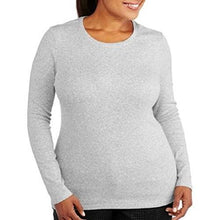 Load image into Gallery viewer, Womens Plus 2X - 5xI LS Crew Neck Top Shirt Light Weight
