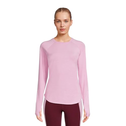 Avia Women’s Performance Tee with Long Sleeves, Sizes XS-3XL