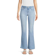 Load image into Gallery viewer, No Boundaries Women&#39;s Juniors Mid Rise Bootcut Jeans, Sizes 1-21
