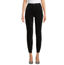 Load image into Gallery viewer, Time and Tru Women&#39;s High Rise Velvet Skinny Jeans
