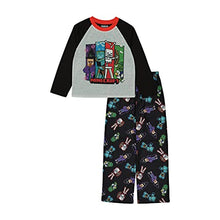Load image into Gallery viewer, Boys Minecraft Boys 2 PC Pajama Mob problems with Creeper
