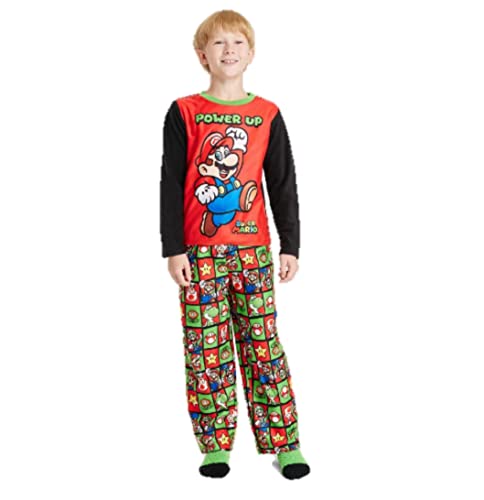 Mario pajamas best sale size 6