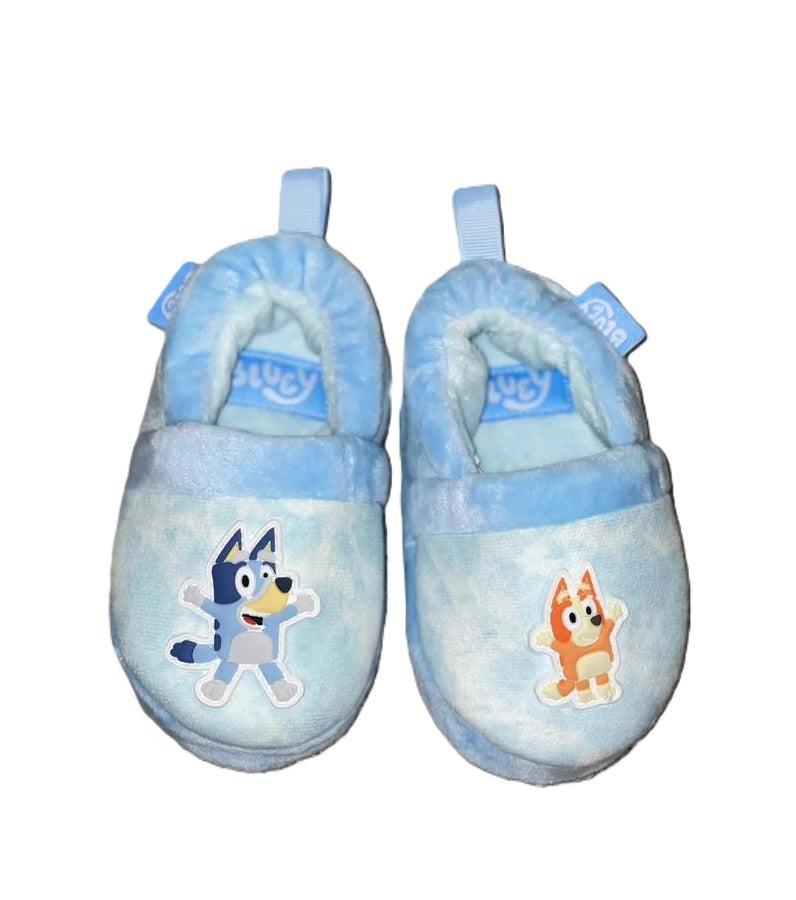 Disney Bluey Slippers - Blue, Sizes S-XL