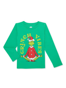 The Grinch Girls Long Sleeve Tee, Sizes 4-16