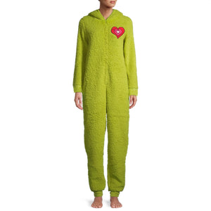 Dr. Seuss the Grinch Matching Family Christmas Pajamas Union Suit - Womens, Size XS-3X