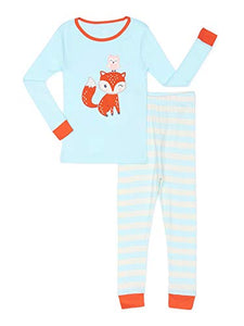 Infant and Toddler 2pc Character Pajamas - Fox - 2T