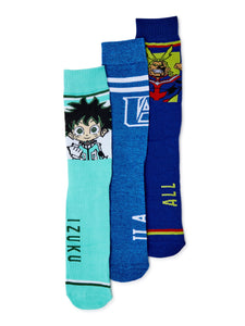 Men's Novelty Character Socks, 3-Pack