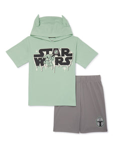 Star Wars Boys Cosplay Top and Short Set, 2-Piece, Size 6