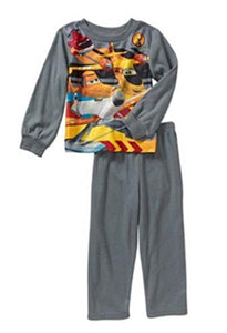 Infant and Toddler 2pc Character Pajamas - Pixar Planes Fire and Rescue Flannel Pajama Set (12M)