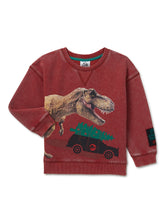 Load image into Gallery viewer, Jurassic Park Baby and Toddler Boys Festive Crewneck Sweatshirt
