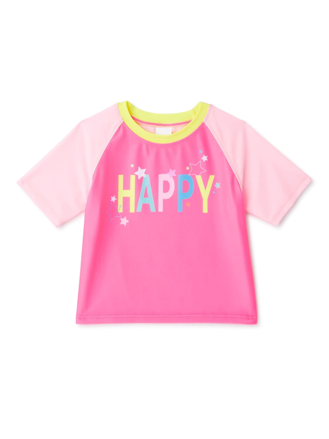 Nation Toddler Girl Long Sleeve Rash Guard, UPF 50+, 4T