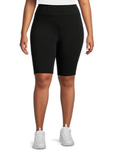 Load image into Gallery viewer, Terra and Sky Women’s Plus Size Bike Shorts, 2-Pack New
