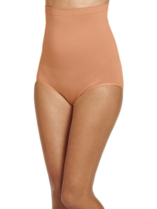 Jockey Essentials Women's Slimming High Waisted Brief, Body Slimming Underwear