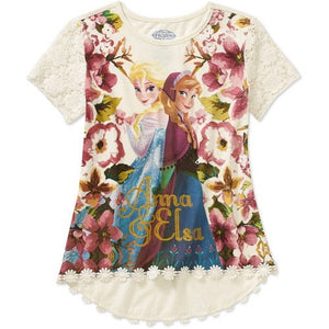 Frozen - Disney Frozen Lace Sleeve Cream