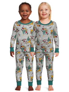 Baby & Toddler Boys & Girls 2 Pc Character Pajama Set - Sizes 12M-5T