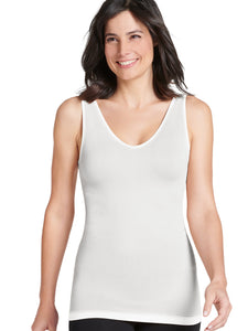 Jockey Essentials Women's Slimming Tank, Everyday Shapewear, Body Slimming Top, Compression Tank