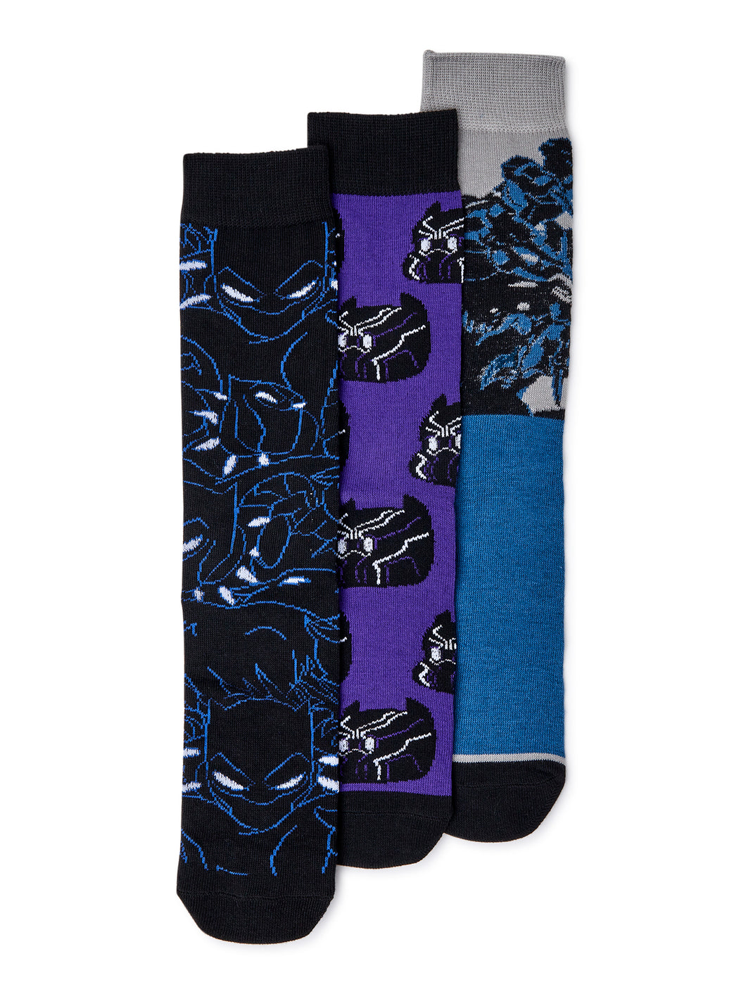 Black Panther Men's Socks, 3-Pack