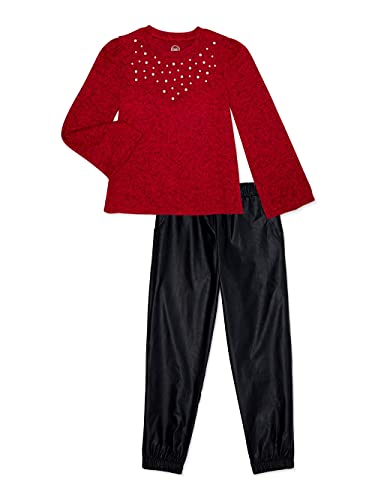 Nation Girls 2 pc Jogger Set Blouse & Pants - XL