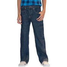 Load image into Gallery viewer, Faded Glory Boys&#39; Straight Denim Blue Jeans
