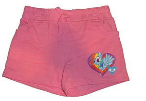 My Little Pony Girls Xs-xl Girls Pink Pony Shorts (Medium)