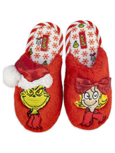 Load image into Gallery viewer, Dr. Seuss Grinch Toddler Slippers - Boys/Girls
