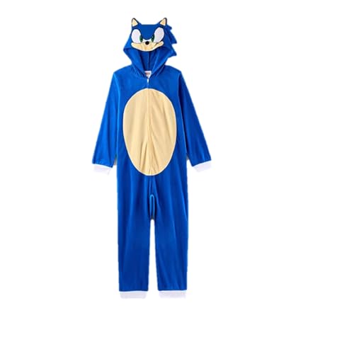 Disney Boys' Sonic the Hedgehog Union Suit - Blue/White, Sizes XS - Large