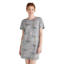 Load image into Gallery viewer, Joyspun Women&#39;s Short Sleeve Sleepshirt, Sizes S to 3X
