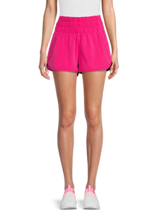 No Boundaries Juniors Seamed Stretch Shorts