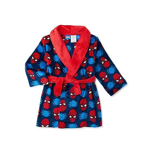 Marvel Comics Spiderman Boys Pajama Robe, Sizes 2T-5T Spider-Man –  MyLovebugRocky