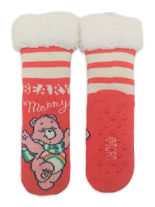 Women's Holiday Slipper Socks, 1-Pack, Size 4-10