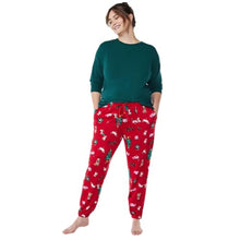 Load image into Gallery viewer, Joyspun Women&#39;s Brushed Hacci Knit Sleep Joggers - 3X
