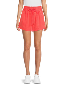 No Boundaries Juniors Seamed Stretch Shorts