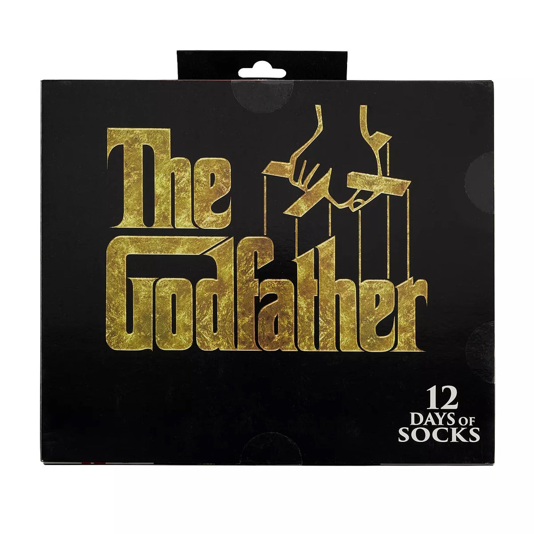 Men's 12 Days of Socks - The Godfather - Don Corleone - 6-12